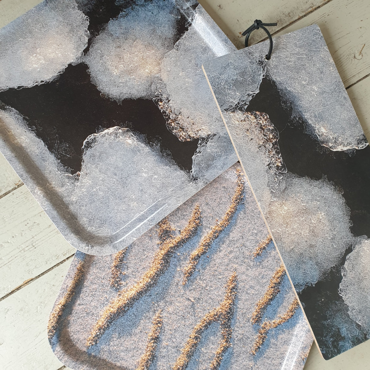 Serveringsbräda 17x40cm "Vinter"
