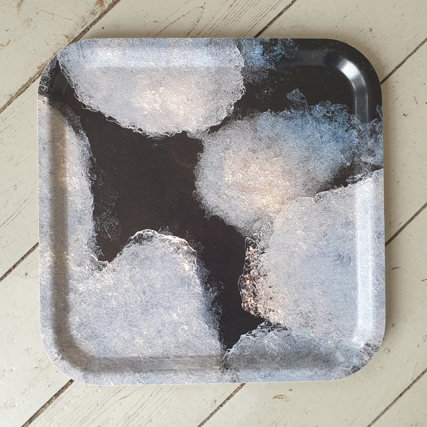 Bricka 32x32cm "Vinter"
