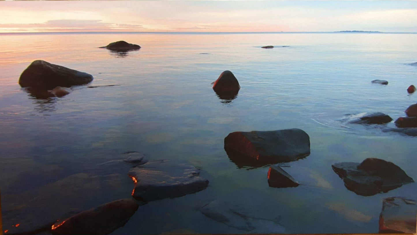 Tavla "Gryning" Fotoprint på Canvas