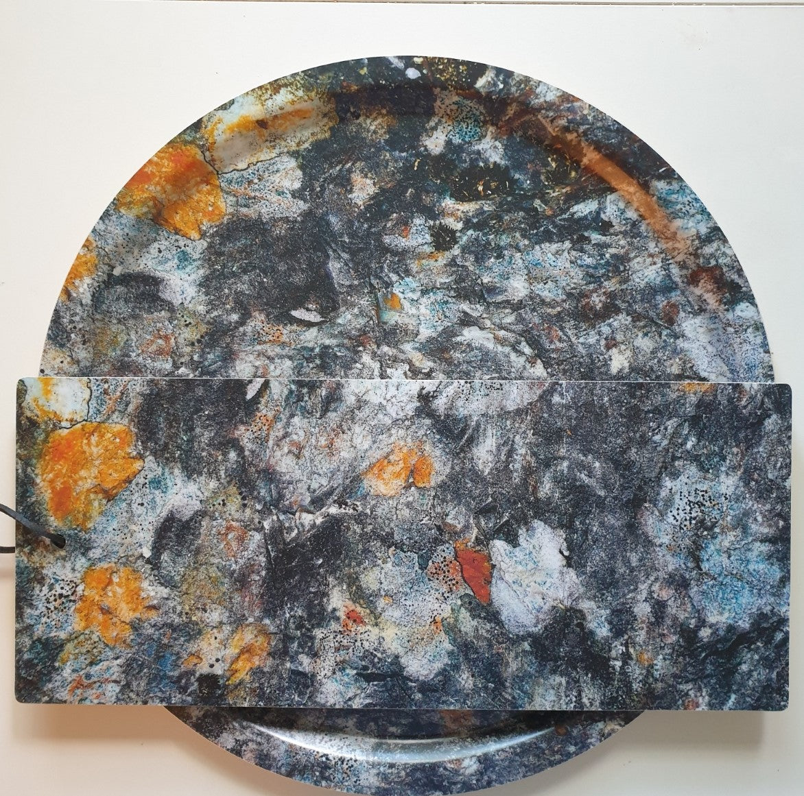 Serveringsbräda 17x40cm "Sten i Funäs"